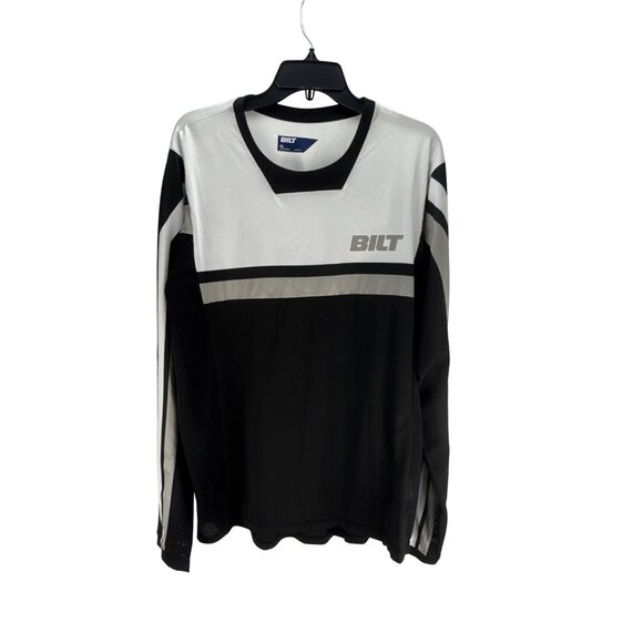BILT Motorcycle Lux Stadium Jersey Long Sleeve Mesh MX Racing Shirt New Mens XL - Picture 1 of 10